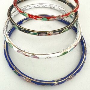Cloisonne Crystal Fine Bracelet  Multiple options available